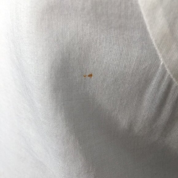 Helmut Lang Women's White 100% Cotton Sleeveless Button Down Shirt Size Medium - Picture 13 of 16